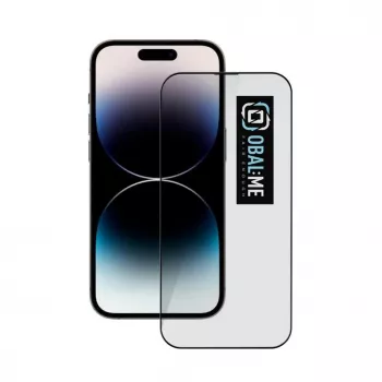 OBAL:ME 5D stiklinė apsauginė plėvelė Apple iPhone 14 Pro juoda