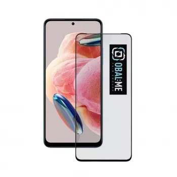 OBAL:ME 5D stiklinė apsauginė plėvelė, skirta „Xiaomi Redmi 13 4G“ (juoda)