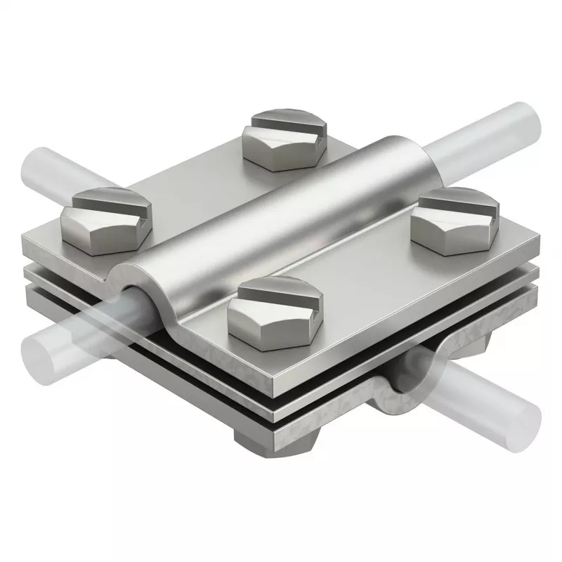 OBO Bettermann 252 8-10 V4A kryžminė jungtis 8–10 mm laidininkams (5312318)