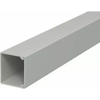 OBO BETTERMANN WDK 30030 sieninis ir lubinis kabelių kanalas 30x30 mm, akmens pilkos spalvos, 2 m, 6026818