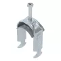 OBO BS-H1-K-40 FT U-Bolt Clamp, Hot-Dip Galvanized, 34-40 mm, M6