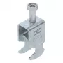 OBO BS-H1-M-12 FT U formos varžtas (U-Bolt) 8–12 mm, karštojo cinkavimo plienas, 1186002