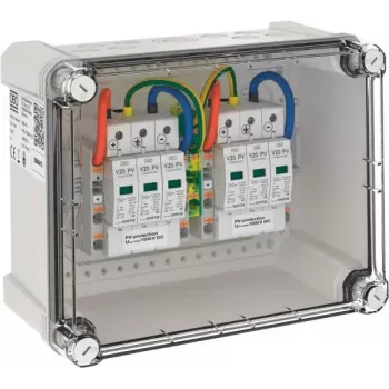 OBO PVG-C1000K 110 2x1 stygų PV generatoriaus prijungimo dėžutė, 1000V DC, IP65