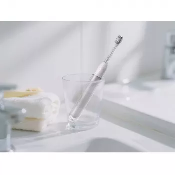 Oclean Ease Pro Silver elektrinis dantų šepetėlis su sonine technologija, 5 režimai, USB-C įkrovimas, IPX7, 180 dienų baterija