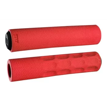 Odi Vapor F-1 Rankenos - Juodos, 130mm, Užmaunamos, A.I.R.E. Putplastis, Kalnų Dviračių Rankenos