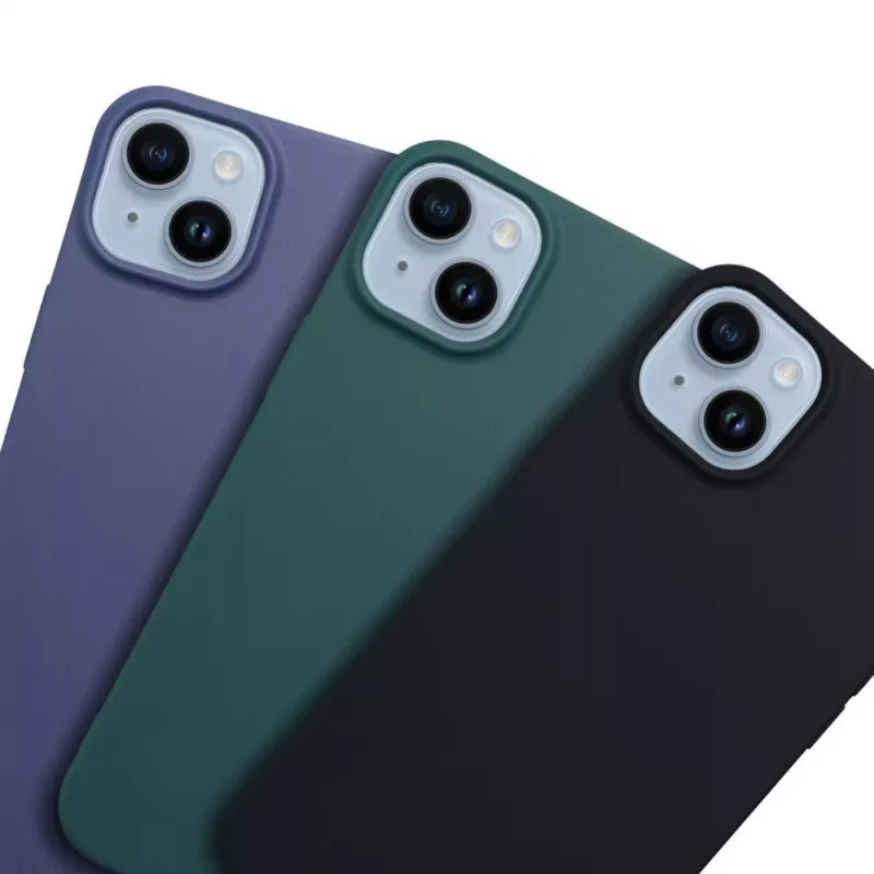 OEM dėklas, skirtas Honor X6c, matinis mėlynas silikoninis galinis dangtelis