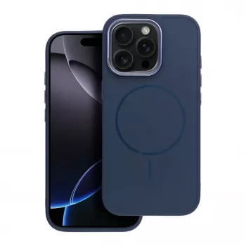 OEM iPhone 13 Mini Frame MagCover dėklas su MagSafe, tamsiai mėlynas
