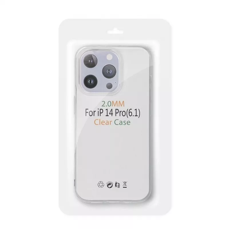OEM skaidrus dėklas Oppo A5 PRO 5G - 2 mm TPU kameros apsauga, permatomas