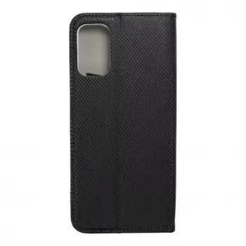 OEM Flip Case, skirta Xiaomi Redmi Note 10 5G / Poco M3 Pro / Poco M3 Pro 5G - Smart Book Cover juodos spalvos