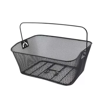 OEM galinis dviračio krepšys FSBKT-033 juodas plieninis tinklas 20L