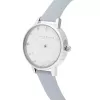 Olivia Burton Women's Celestial Watch OB16SG07 - 30mm Rose Gold Tone Stainless Steel Case, Grey Leather Strap