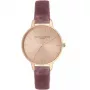 OLIVIA BURTON moteriškas laikrodis Daisy Chain OB16DE03 34mm rožinis auksas nerūdijančio plieno tinklelis