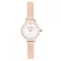 Olivia Burton Moteriškas Laikrodis OB16MC61 23mm Rožinis Auksas Kvarcinis Nerūdijančio Plieno Tinklelis