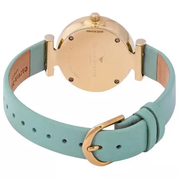 Olivia Burton Moteriškas Laikrodis OB16AM143 30mm Rožinis Auksas Nerūdijantis Plienas Tinklelis