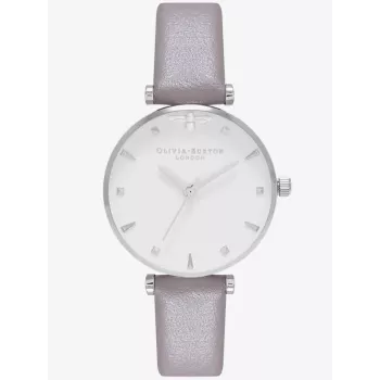 Olivia Burton Women's Watch OB16AM144 30mm Silver Stainless Steel Mesh