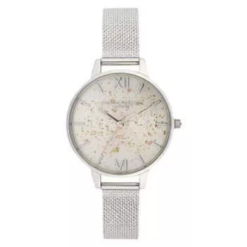 OLIVIA BURTON Moteriškas Laikrodis OB16GD14 34mm Auksinis Nerūdijantis Plienas Kvarcinis
