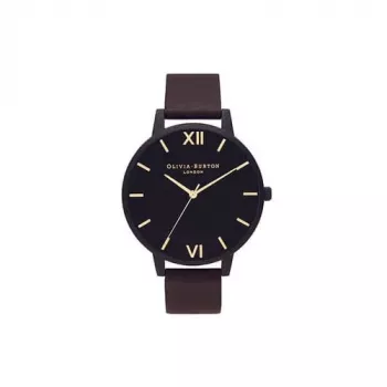 Olivia Burton moteriškas laikrodis OB16SH06 40mm rožinio aukso spalvos nerūdijančio plieno tinklelis