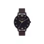 Olivia Burton moteriškas laikrodis OB16SH06 40mm rožinio aukso spalvos nerūdijančio plieno tinklelis