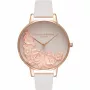 Olivia Burton Wonderland Moteriškas Laikrodis Rožinis Auksas OB16FS85