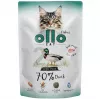 Ollo Cat Pouch No. 2 Duck 85 g – Pilnavertis šlapias maistas padaže