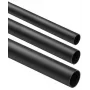 OLLO Rigid Smooth Wiring Pipe Black CRL-20 2m (Pack of 25)