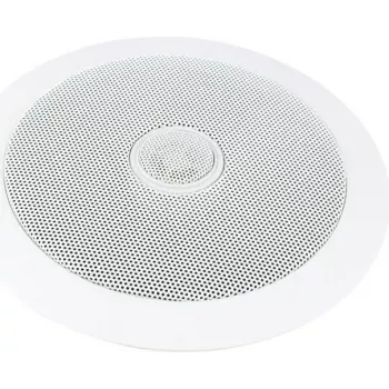 Omnitronic CST-5 dviejų krypčių įleidžiamas lubinis garsiakalbis, 5,25 colio, 30W RMS, 8 Ohm, baltas, 80710212