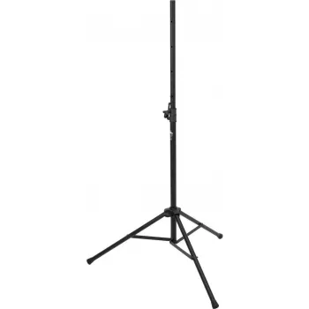 OMNITRONIC ROD-1283 garsiakalbio trikojis stovas, aukštis 100-180 cm, apkrova 30 kg, 35 mm adapteris, plieninis, juodas 11039106