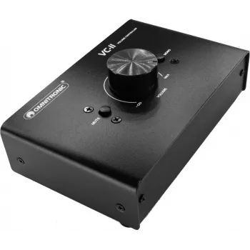 OMNITRONIC VC-11 pasyvus garso stiprumo reguliatorius, stereo RCA, juodas 10355796