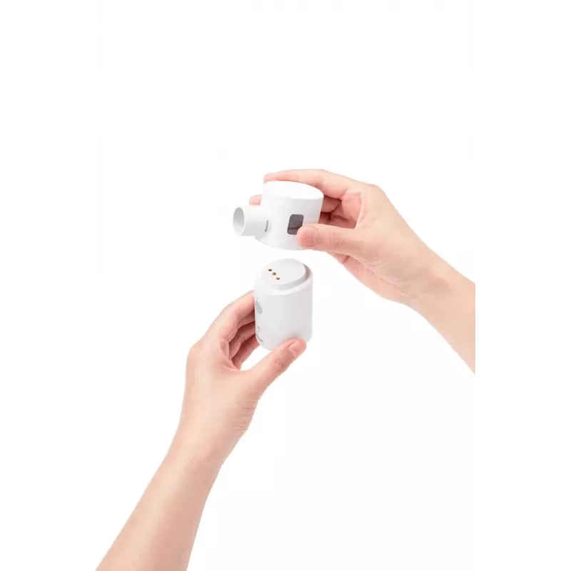 OMRON MicroAIR GO U300 nešiojamasis purkštuvas (nebulizeris) su vibruojančia membrana - 4,5 µm, <20 dB, su kaukėmis ir baterijomis