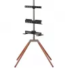ONE FOR ALL Universal TV Stand Quadpod 32–65 col., 30 kg, VESA 400x400, juodas