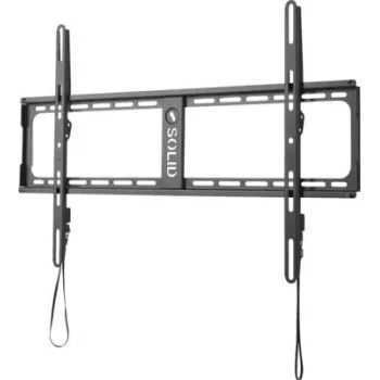 One For All WM4615 Solid FLAT fiksuotas TV laikiklis prie sienos 32–90 colių televizoriams, VESA 200x200–800x400, iki 100 kg, Easy Lock & Release, juodas