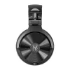 Belaidės ausinės ONEODIO Studio Max 2 – Bluetooth 6.0 LDAC, 2,4 GHz 9 ms siųstuvas, 120 val., juodos