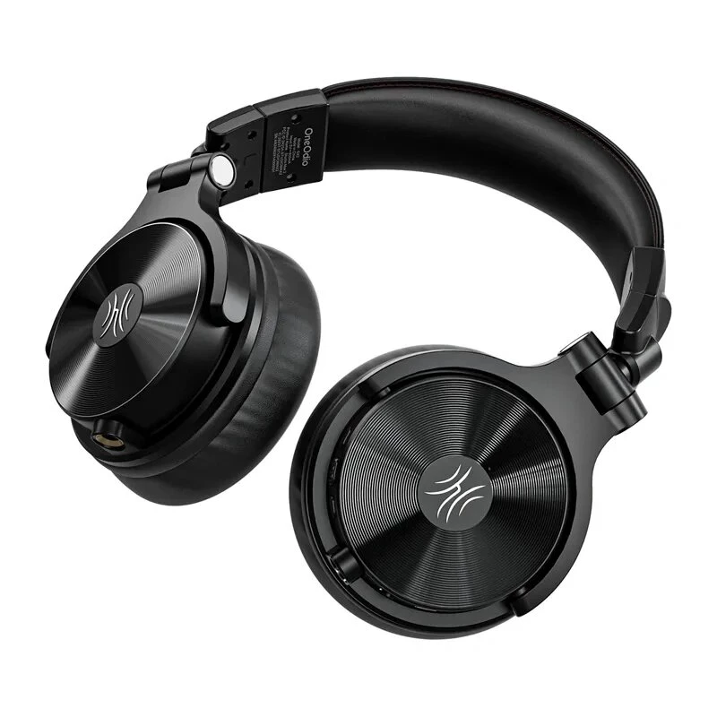 Belaidės ausinės ONEODIO Studio Max 2 – Bluetooth 6.0 LDAC, 2,4 GHz 9 ms siųstuvas, 120 val., juodos