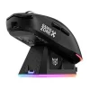 ONIKUMA DM07 RGB žaidimų pelė, juoda, 6400 DPI, laidinė optinė, 7 mygtukai