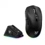 ONIKUMA DM07 RGB žaidimų pelė, juoda, 6400 DPI, laidinė optinė, 7 mygtukai