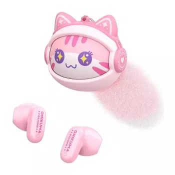 ONIKUMA TX603 TWS Bluetooth ausinės rožinės spalvos