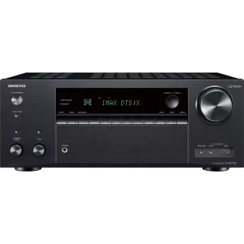Onkyo TX-NR7100M2 9.2 kanalų AV imtuvas su tinklo funkcijomis, 8K, THX, Wi-Fi, Bluetooth, Atmos, Sonos sertifikuotas, juodas