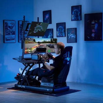 Oplite Cockpit Chassis R8 Fury Black Retail Freight Shipping