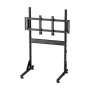 Oplite Nitrokart Monitor Stand V2 Black – Grindinis stovas vienam monitoriui, skirtas skrydžio ir lenktynių simuliatoriams, iki 49 inch, VESA 75x75–200x200, aukštis reguliuojamas 700–1000 mm, pakreipimas/pasisukimas/rotacija, plienas