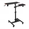 OPLITE Universal Stand with Wheels for Keyboard and Mouse - Mobile Workstation Trolley