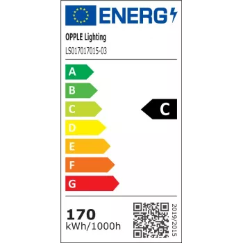 OPPL LED Highbay P6 170W DALI 840 baltas aukštų lubų šviestuvas