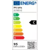 OPPL LED Highbay P6 95W 840 šalta balta IP65 pritemdomas aukštų lubų šviestuvas