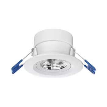 OPPLE Chiara LED įleidžiamasis prožektorius 6W 2700K šilta balta 36° baltas