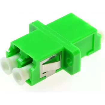 OPTIX Qoltec LC/APC dvipusis vienmodis šviesolaidinis adapteris