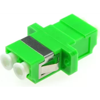 OPTIX Qoltec LC/APC dvipusis vienmodis šviesolaidinis adapteris