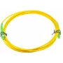 OPTIX Single-Mode 9/125 Simplex šviesolaidžio trumpiklis, 3 m, SC/APC į SC/APC, 3,0 mm LSZH geltonas