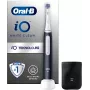 Oral-B iO White Clean elektrinis dantų šepetėlis, juodas/baltas su kelioniniu dėklu