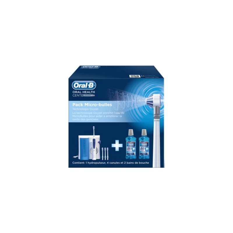 Oral-B OxyJet MD20 burnoje esančių tarpų ir dantenų irigatorius 600 ml Baltas