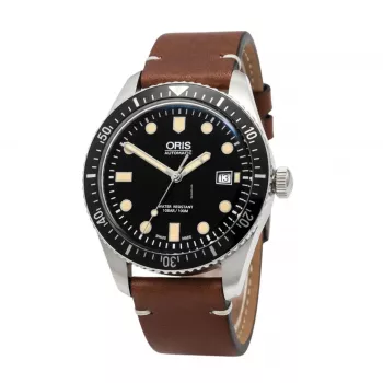ORIS Vyriškas automatinis laikrodis 40540752145 43,50 mm mėlynu ciferblatu, nerūdijančio plieno apyrankė