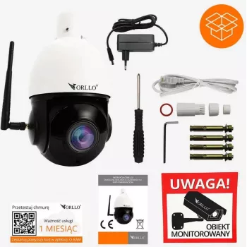 ORLLO Z10 lauko PTZ IP WiFi kamera 4MP 18x priartinimas